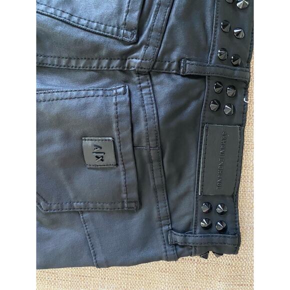 Armani Exchange Super Skinny Lift-Up Jeans 24 High Quality Denim New York Milan - Picture 13 of 13